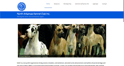 Desktop Screenshot of northarkansaskennelclub.org